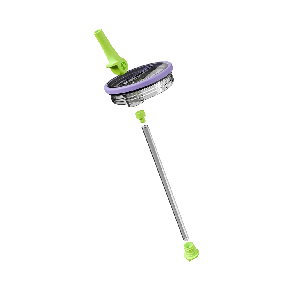Removable Traveler Lid 20oz | Easy-Clean Flip Straw Leakproof