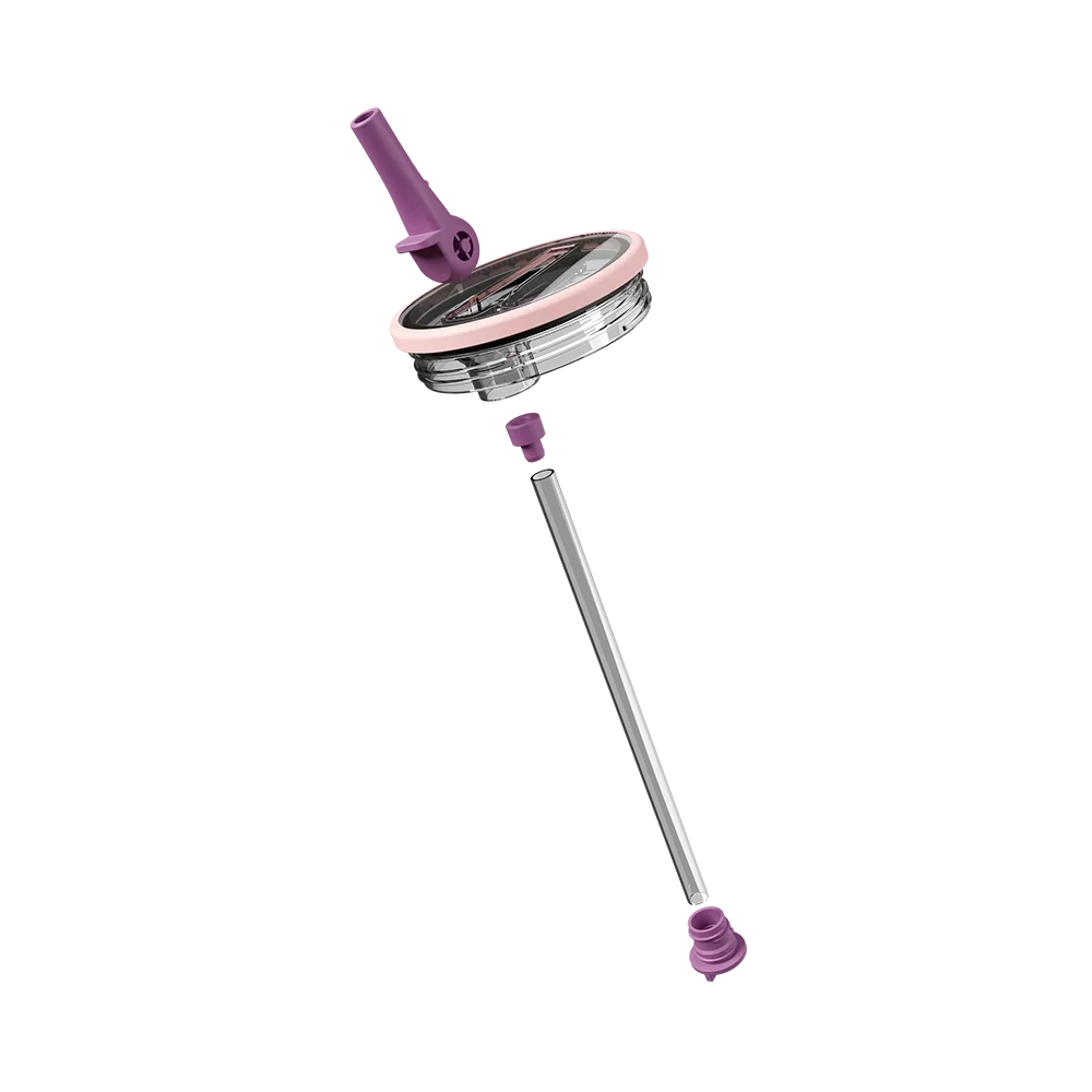 Removable Traveler Lid 20oz | Easy-Clean Flip Straw Leakproof