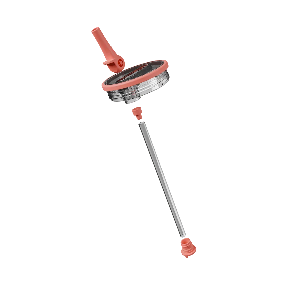 Removable Traveler Lid 20oz | Easy-Clean Flip Straw Leakproof