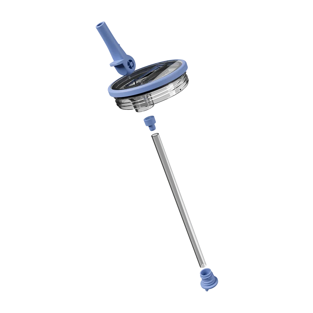 Removable Traveler Lid 32oz | Easy-Clean Flip Straw Leakproof