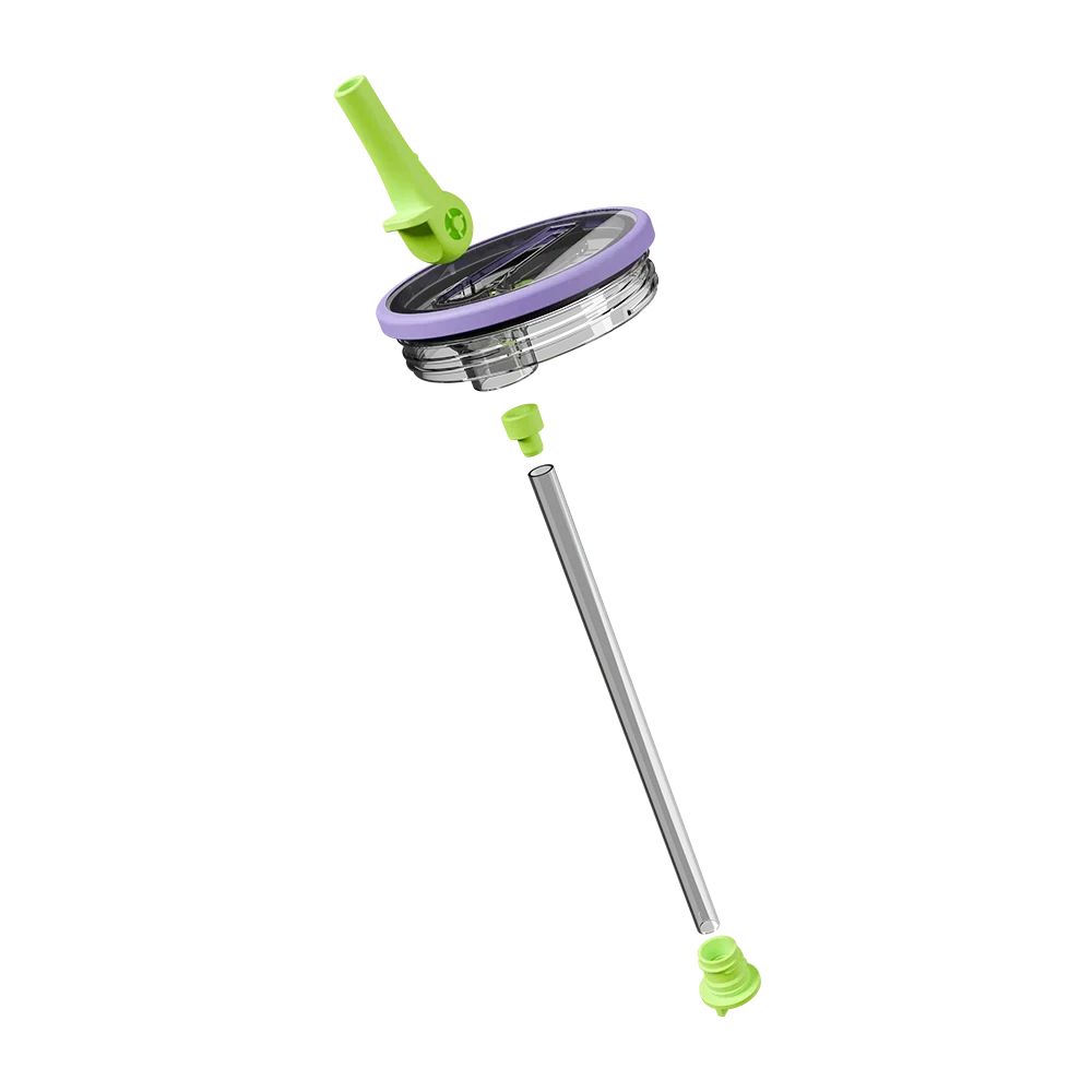 Removable Traveler Lid 32oz | Easy-Clean Flip Straw Leakproof