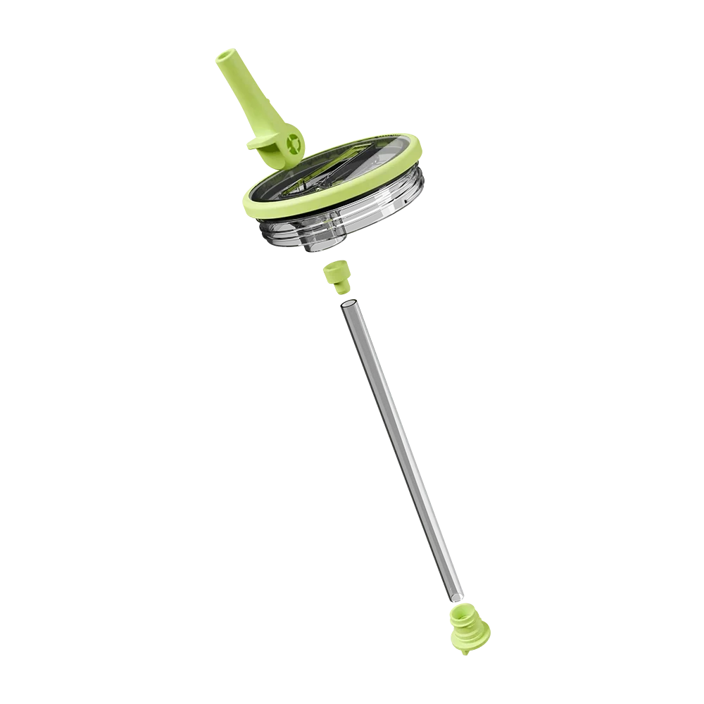 Removable Traveler Lid 32oz | Easy-Clean Flip Straw Leakproof