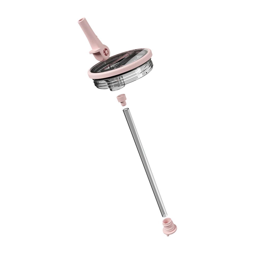 Removable Traveler Lid 32oz | Easy-Clean Flip Straw Leakproof