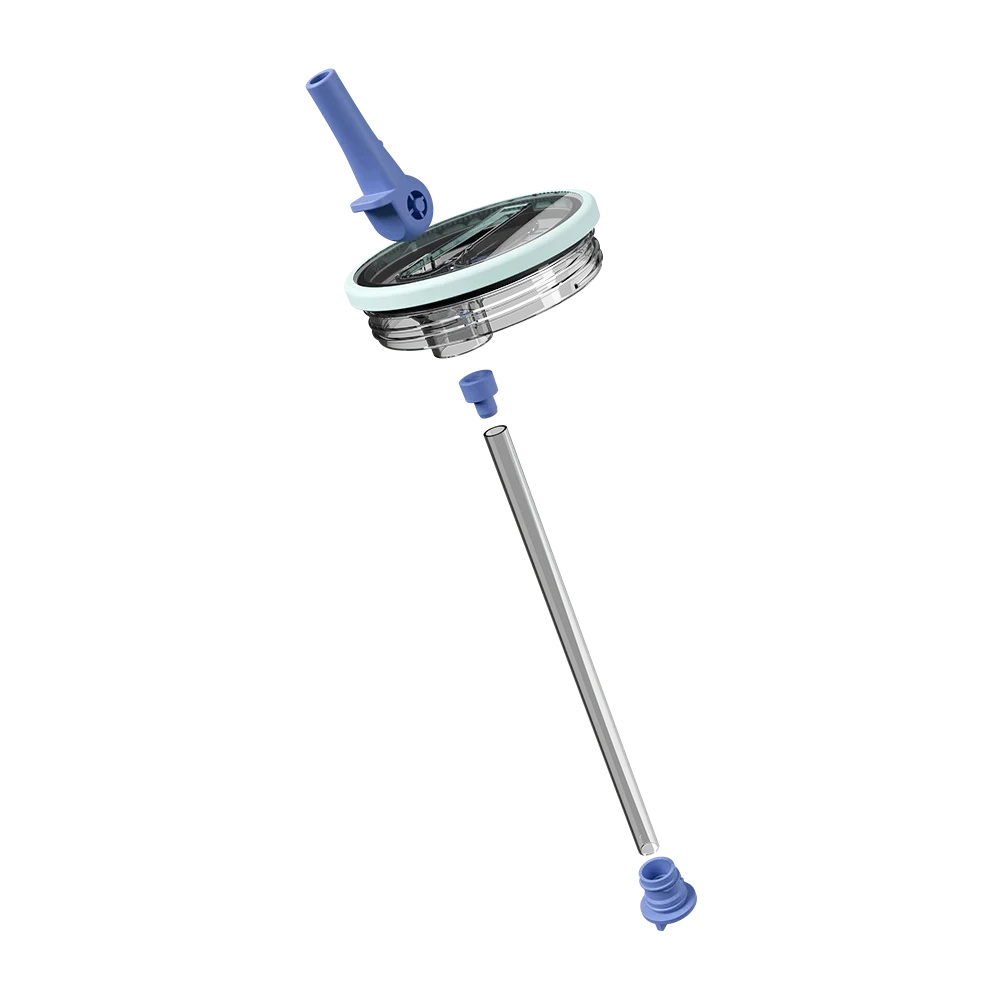 Removable Traveler Lid 32oz | Easy-Clean Flip Straw Leakproof