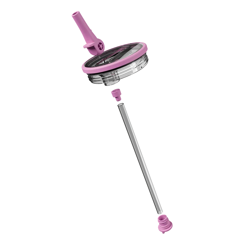 Removable Traveler Lid 40oz | Easy-Clean Flip Straw Leakproof
