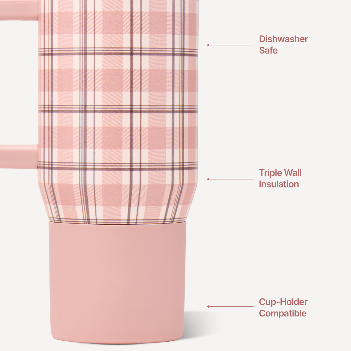 Coffee Traveler 20oz - Pillow Talk Plaid