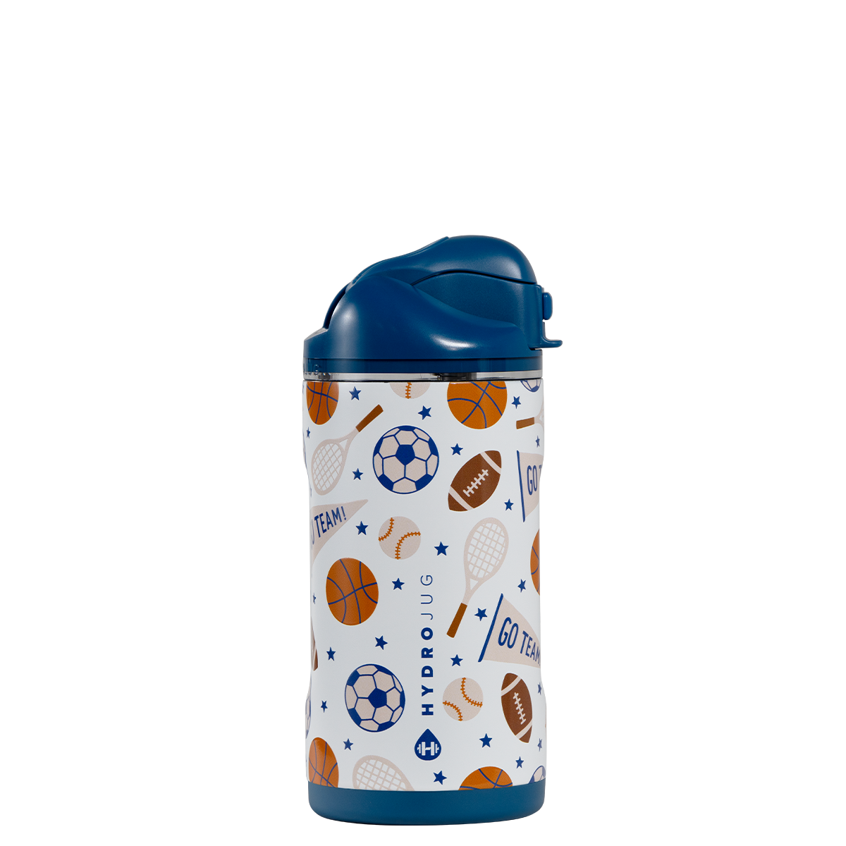 Ease2o 14oz | Leakproof 2-in-1 Kids Water Bottle with Straw &amp; Chug Spout – All Stars