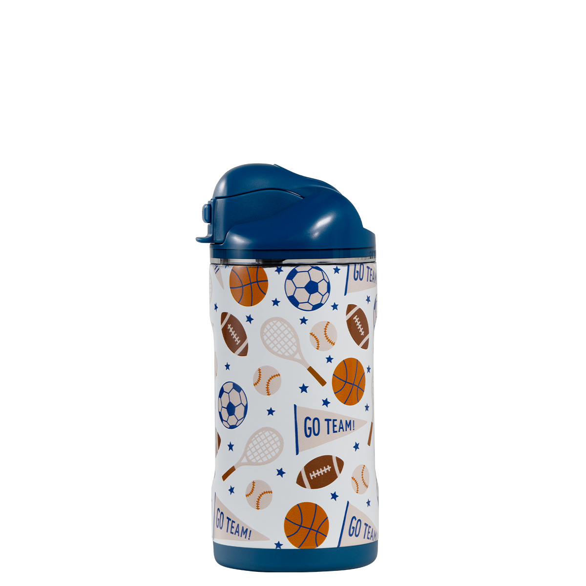 Ease2o 14oz | Leakproof 2-in-1 Kids Water Bottle with Straw &amp; Chug Spout – All Stars