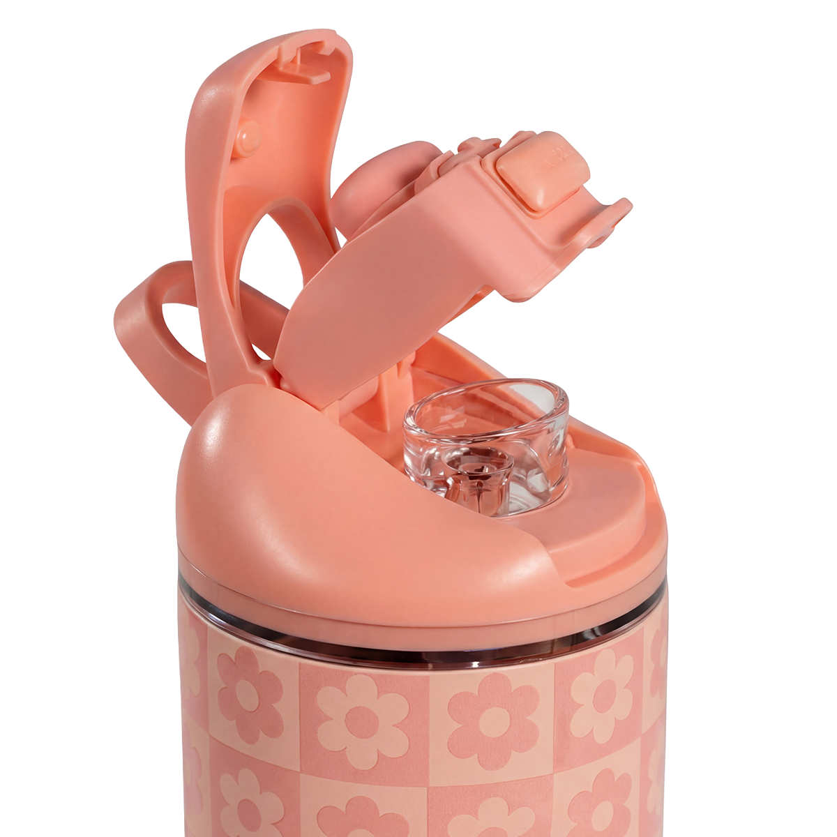 Ease2o 14oz | Leakproof 2-in-1 Kids Water Bottle Straw &amp; Chug Spout – Daisy Checkers