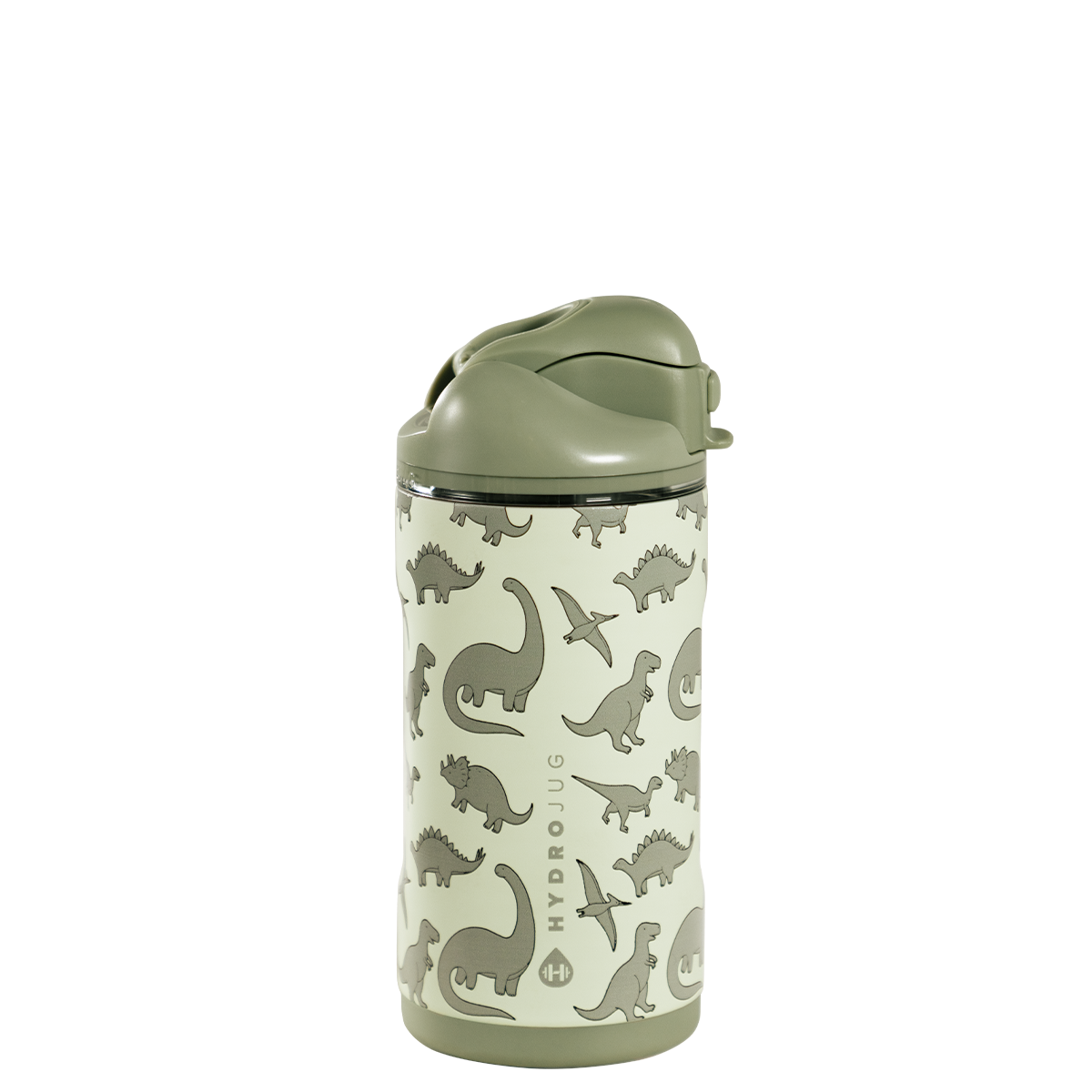 Ease2o 14oz | Leakproof 2-in-1 Kids Water Bottle with Straw &amp; Chug Spout – Dinosaur