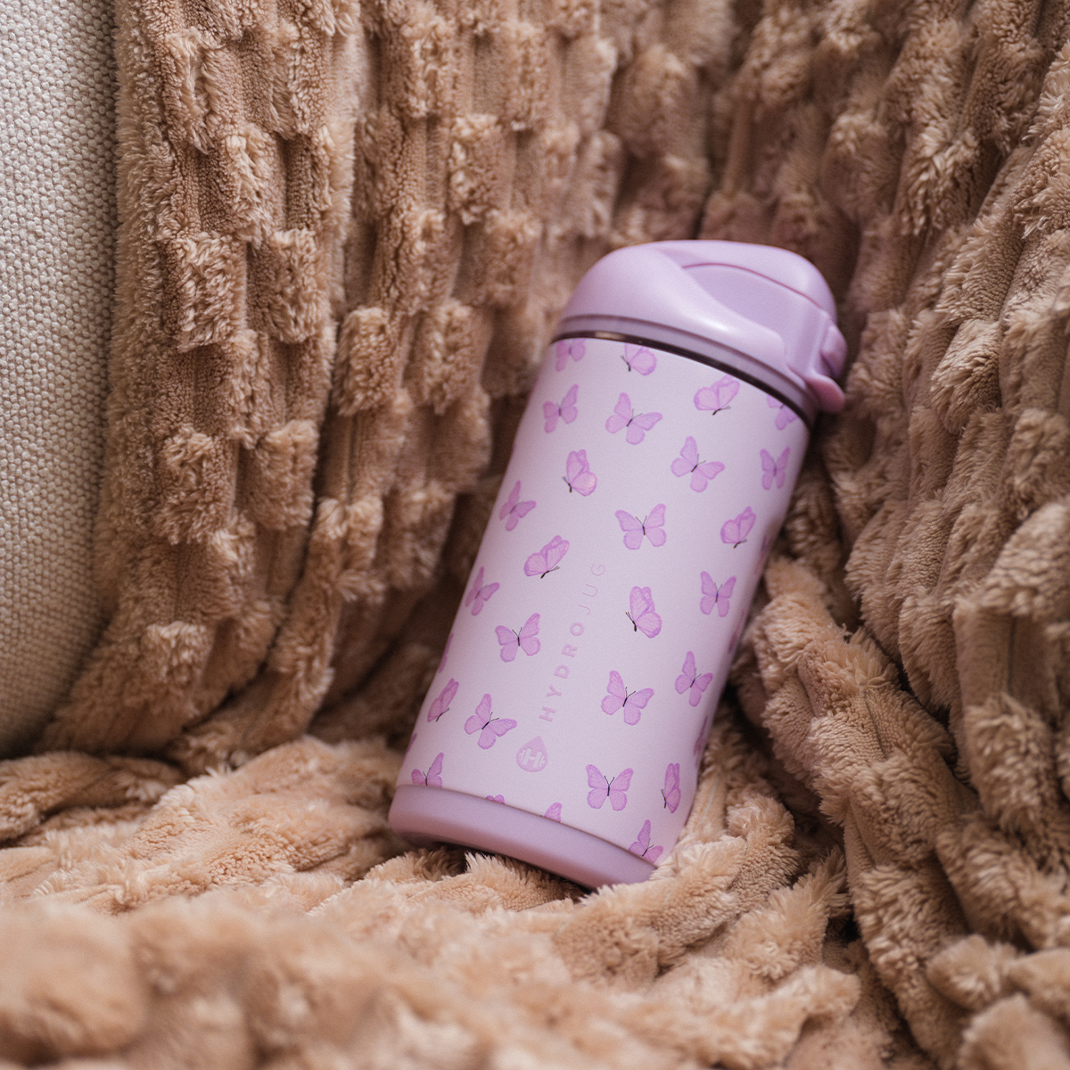 Ease2o 14oz | Leakproof 2-in-1 Kids Water Bottle with Straw &amp; Chug Spout – Flutter