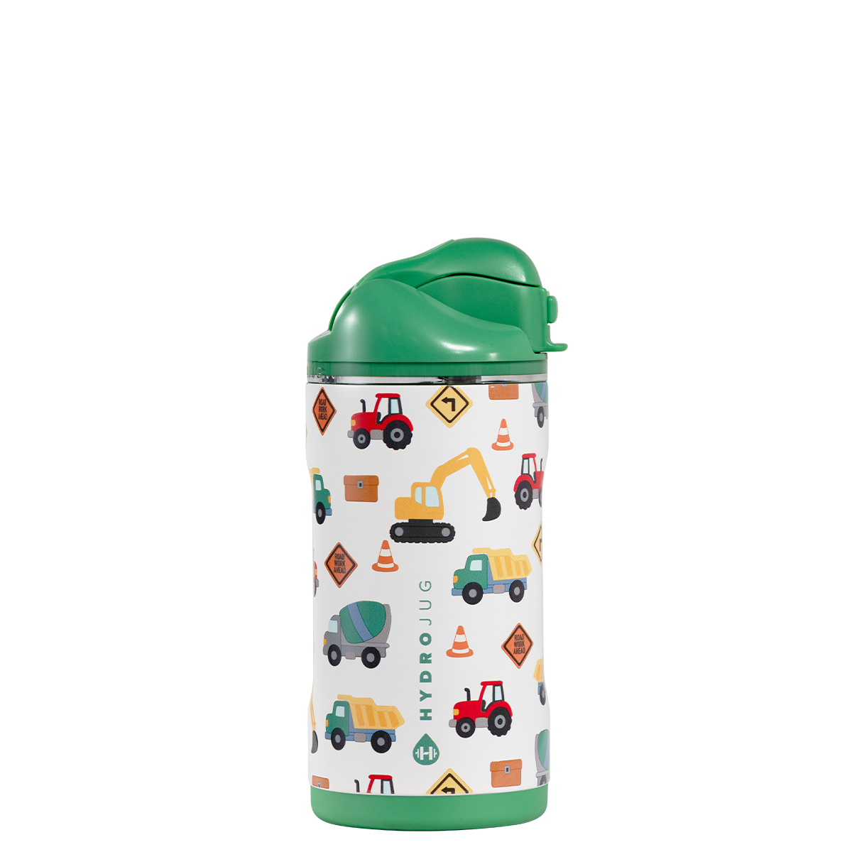 Ease2o 14oz | Leakproof 2-in-1 Kids Water Bottle Straw &amp; Chug Spout – Under Construction