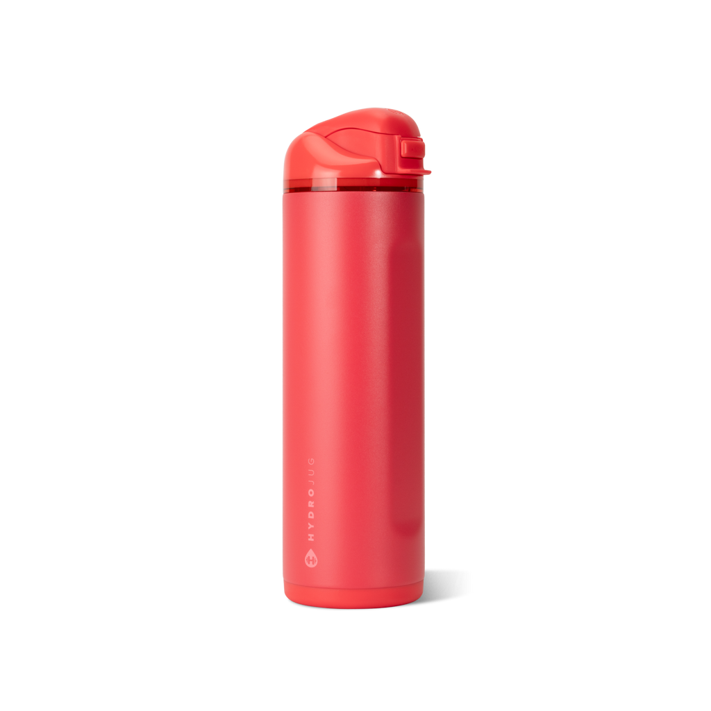 Ease2o 24oz | 2-in-1 Water Bottle with Soft Straw &amp; Chug Spout – Fruit Punch