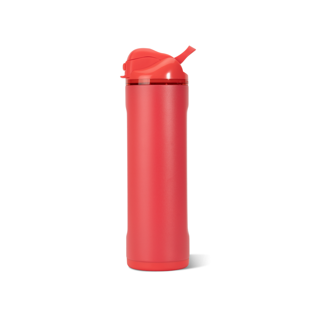 Ease2o 24oz | 2-in-1 Water Bottle with Soft Straw &amp; Chug Spout – Fruit Punch