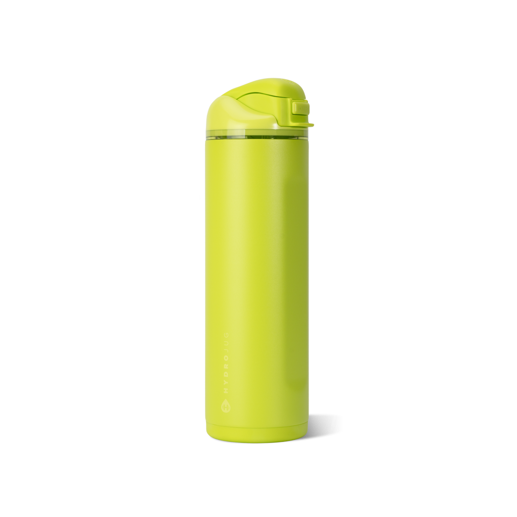 Ease2o 24oz | 2-in-1 Water Bottle with Soft Straw &amp; Chug Spout – Lemon Lime