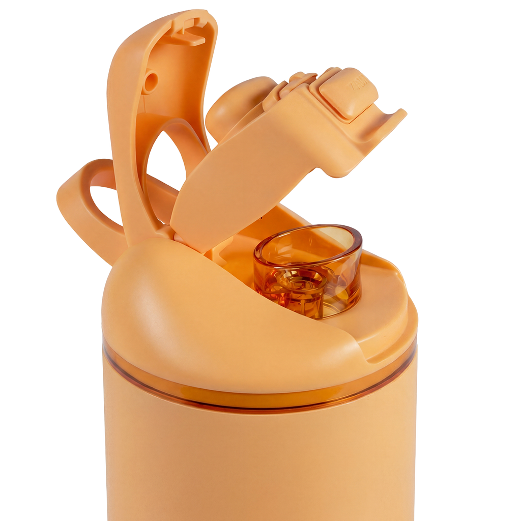 Ease2o 24oz | 2-in-1 Water Bottle with Soft Straw &amp; Chug Spout – Marigold
