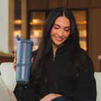 Ease2o 32oz | Compact Water Bottle with Straw &amp; Chug Spout – Cascade