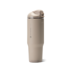 Ease2o 32oz | Compact Water Bottle with Straw &amp; Chug Spout – Dune