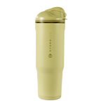 Ease2o 32oz | Compact Water Bottle with Straw &amp; Chug Spout – Olive