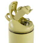 Ease2o 32oz | Compact Water Bottle with Straw &amp; Chug Spout – Olive