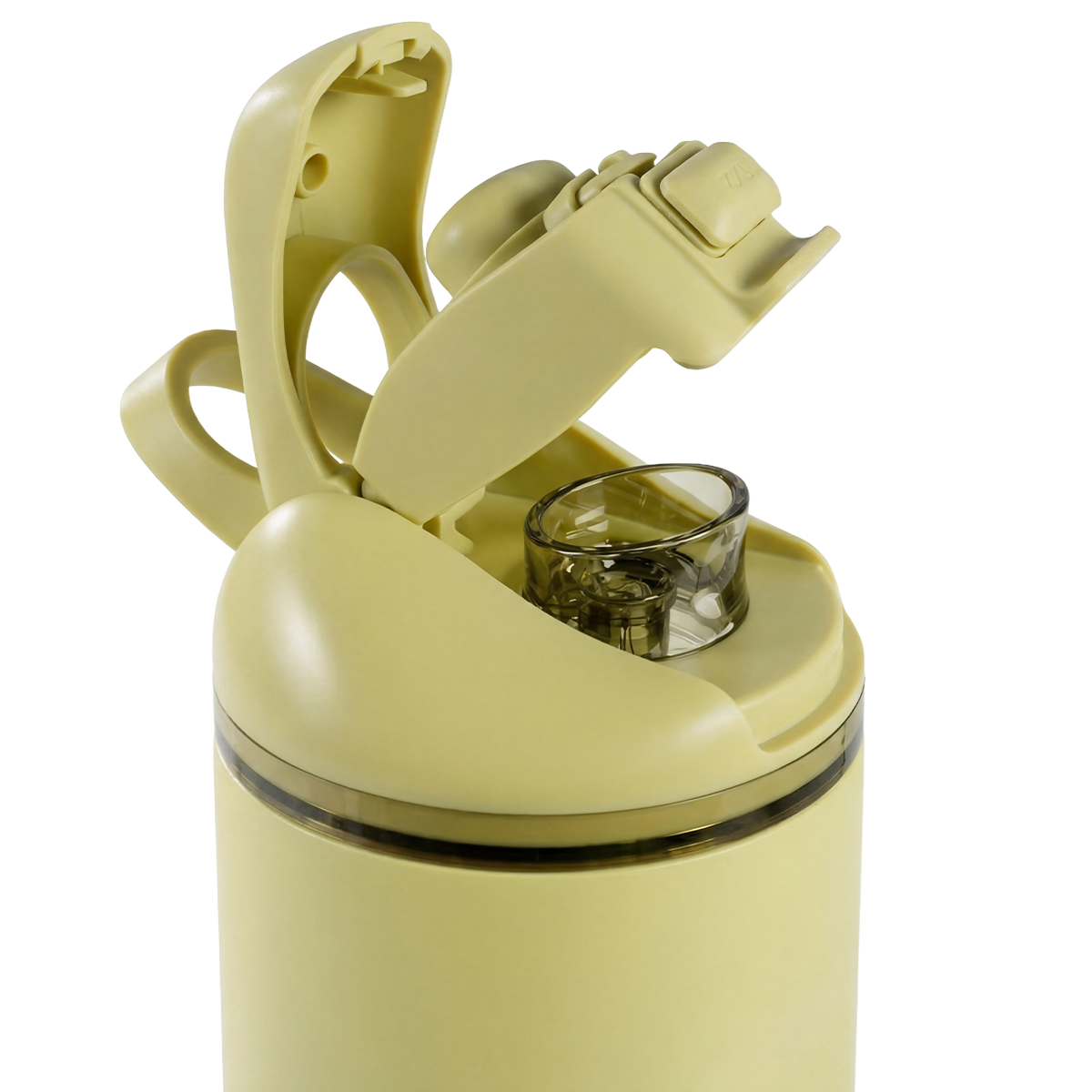 Ease2o 32oz | Compact Water Bottle with Straw &amp; Chug Spout – Olive