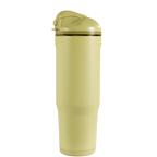 Ease2o 32oz | Compact Water Bottle with Straw &amp; Chug Spout – Olive