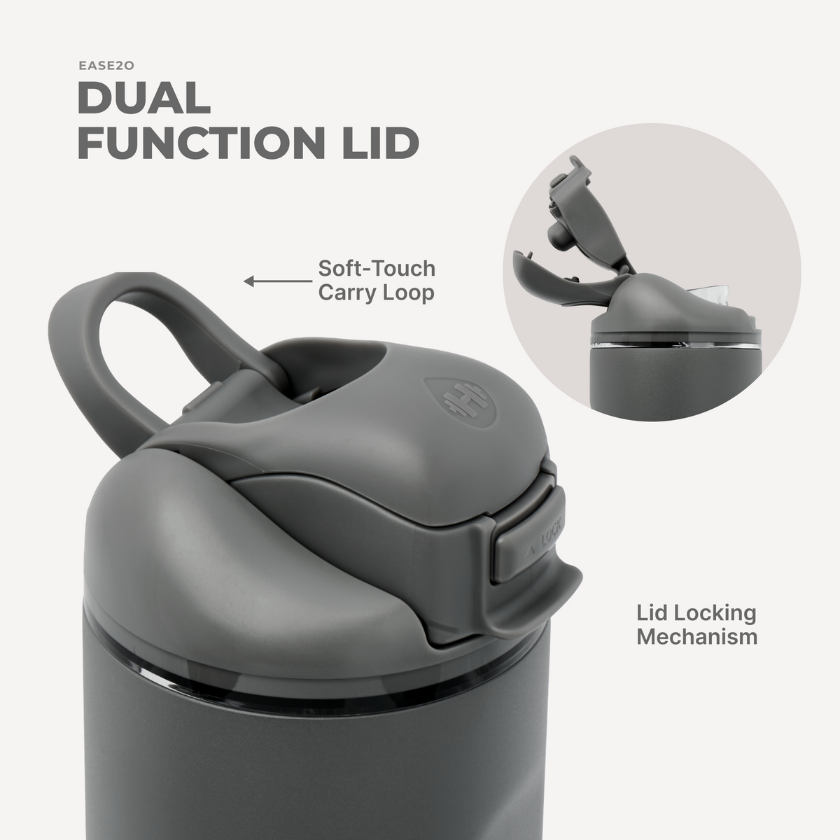 Ease2o 32oz - Stone