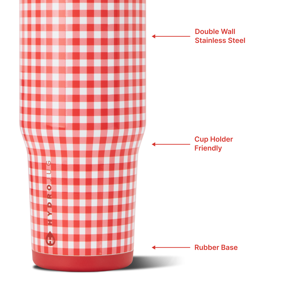 Ease2o 32oz | Compact Water Bottle with Straw &amp; Chug Spout – Summer Picnic