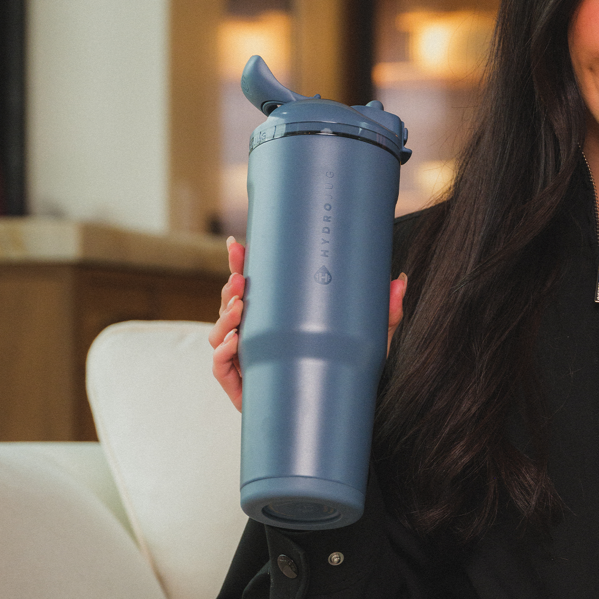 Ease2o 40oz | Dual-Function Water Bottle with Straw &amp; Chug Spout – Cascade