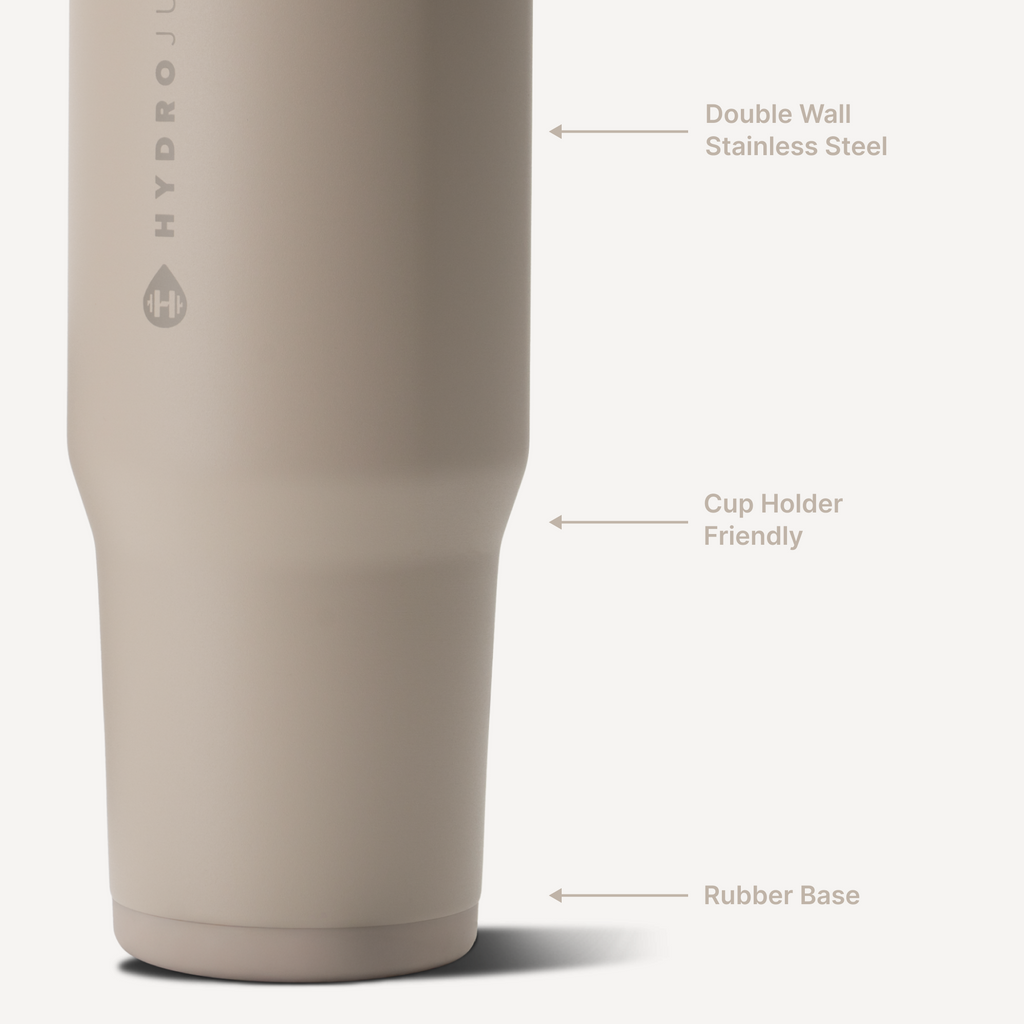 Ease2o 40oz | Dual-Function Water Bottle with Straw &amp; Chug Spout – Dune