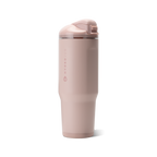 Ease2o 40oz | Dual-Function Water Bottle with Straw &amp; Chug Spout – Dusty Rose