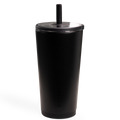 Everyday Tumbler 20oz | Ceramic-Lined Insulated Tumbler with Straw – Black