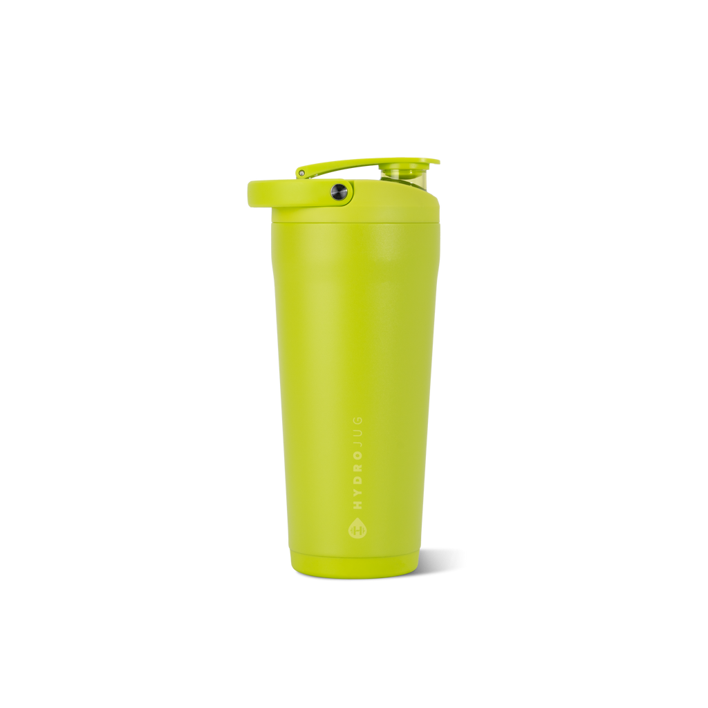 Insulated Shaker 24oz | Stainless Steel Protein Shaker Silent Grate – Lemon Lime