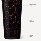 Insulated Shaker 24oz - Mocha Tortoise