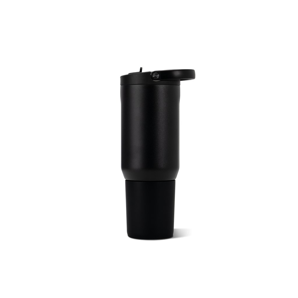 Sport 20oz | Insulated Water Bottle Leakproof Flip Straw – Black