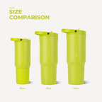 Sport 20oz | Insulated Water Bottle Leakproof Flip Straw – Lemon Lime