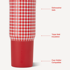 Sport 20oz | Insulated Water Bottle Leakproof Flip Straw – Summer Picnic
