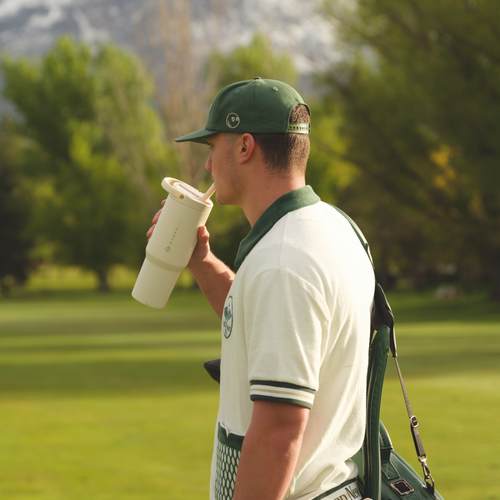 Sport 32oz | Leakproof Insulated Water Bottle Workout &amp; Hike – Cream