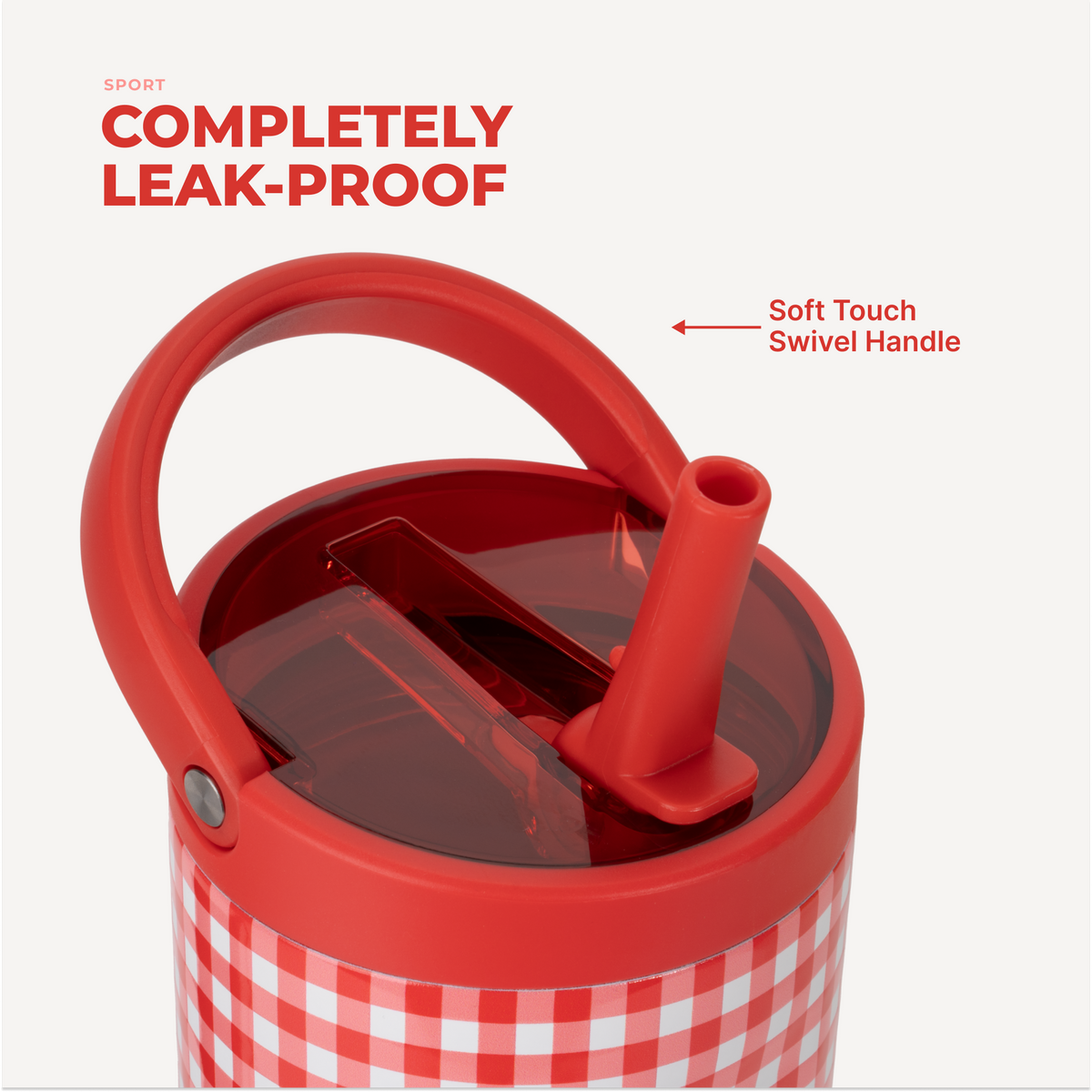 Sport 32oz | Leakproof Insulated Water Bottle Workout &amp; Hike – Summer Picnic