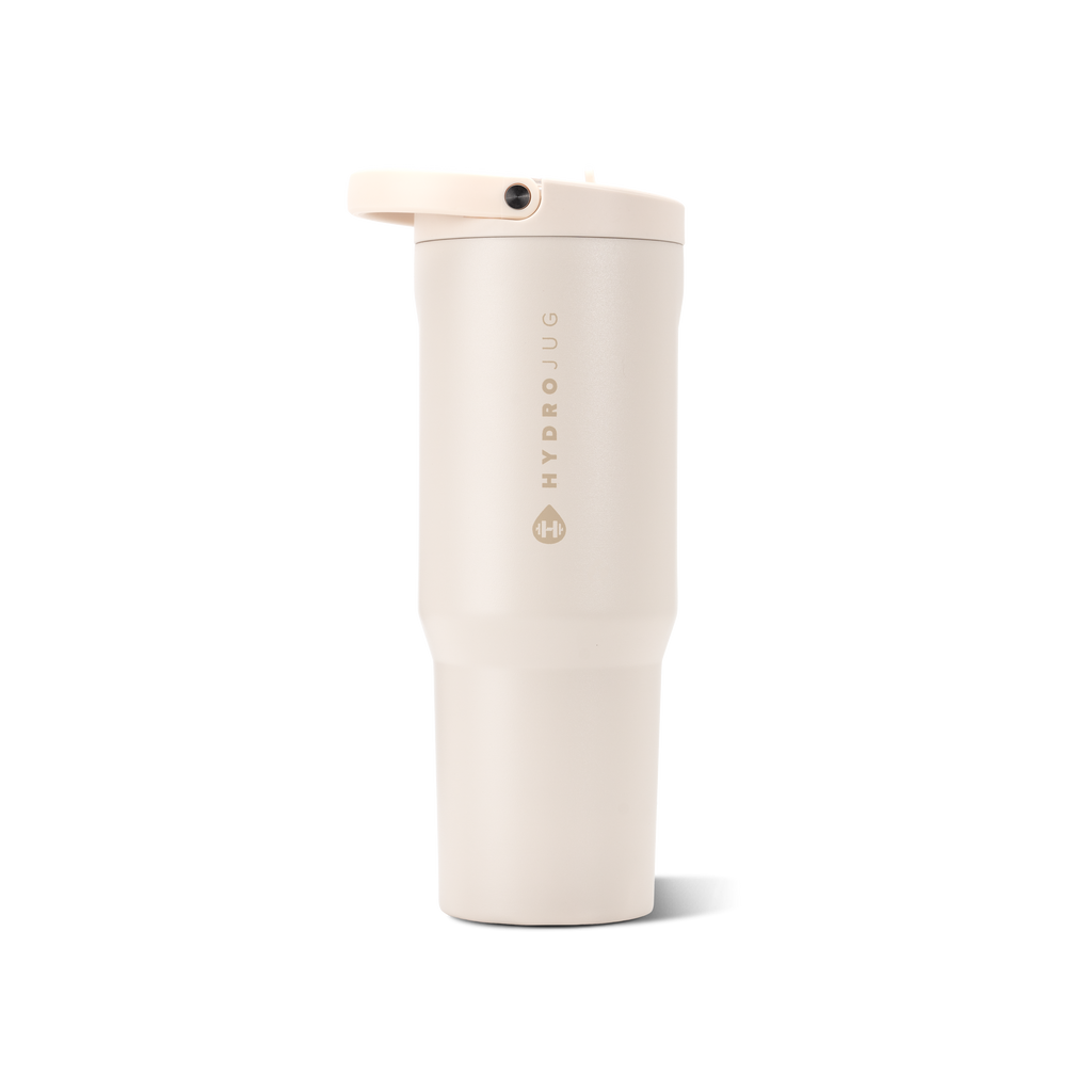 Sport 40oz | Large Leakproof Insulated Water Bottle – Cream