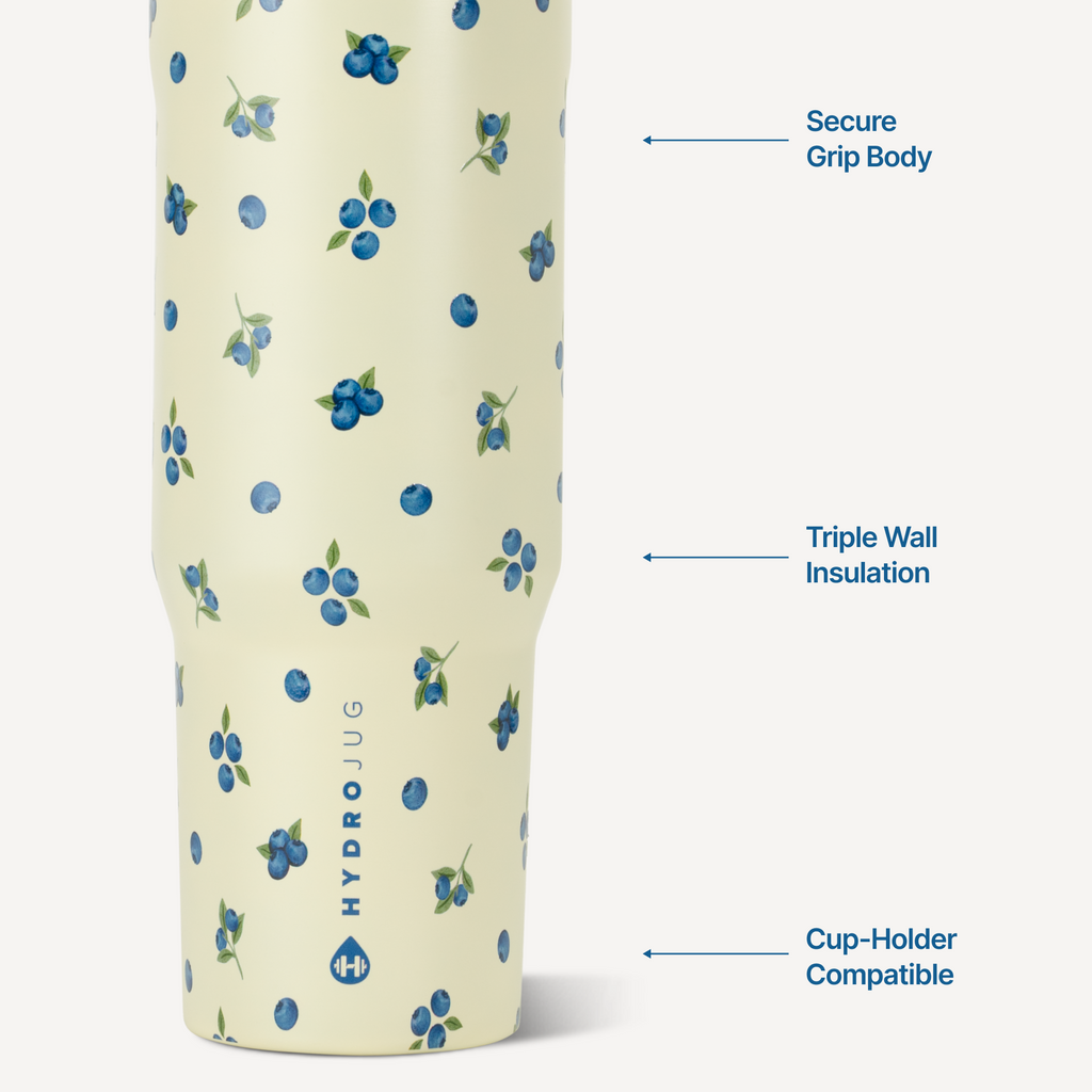 Sport 40oz | Large Leakproof Insulated Water Bottle – Freshly Pick'd