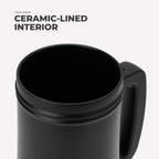 Stein 32oz | Ceramic-Lined Insulated Beer Stein – Black