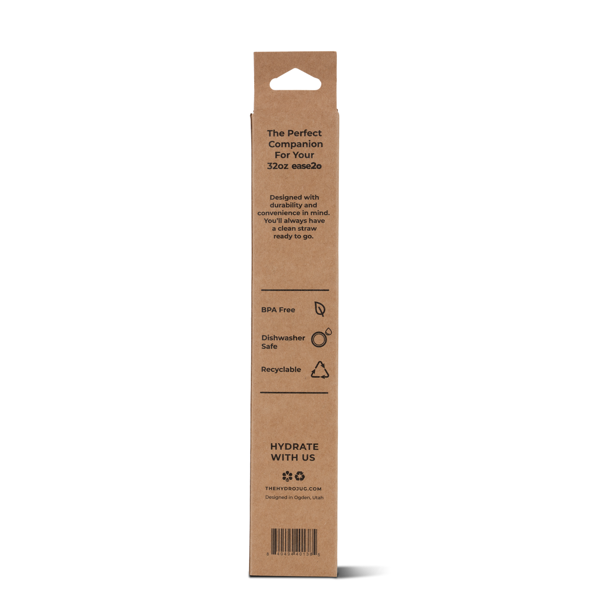 Ease2o 32oz Straw Pack | 4 Replacement Straws BPA-Free