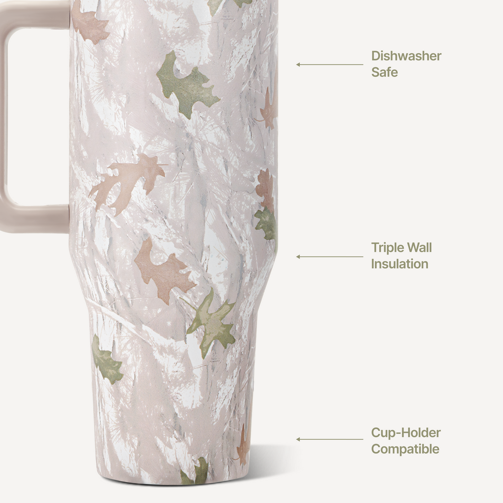 Traveler 40oz | All-Day Insulated Tumbler with Handle – Camo