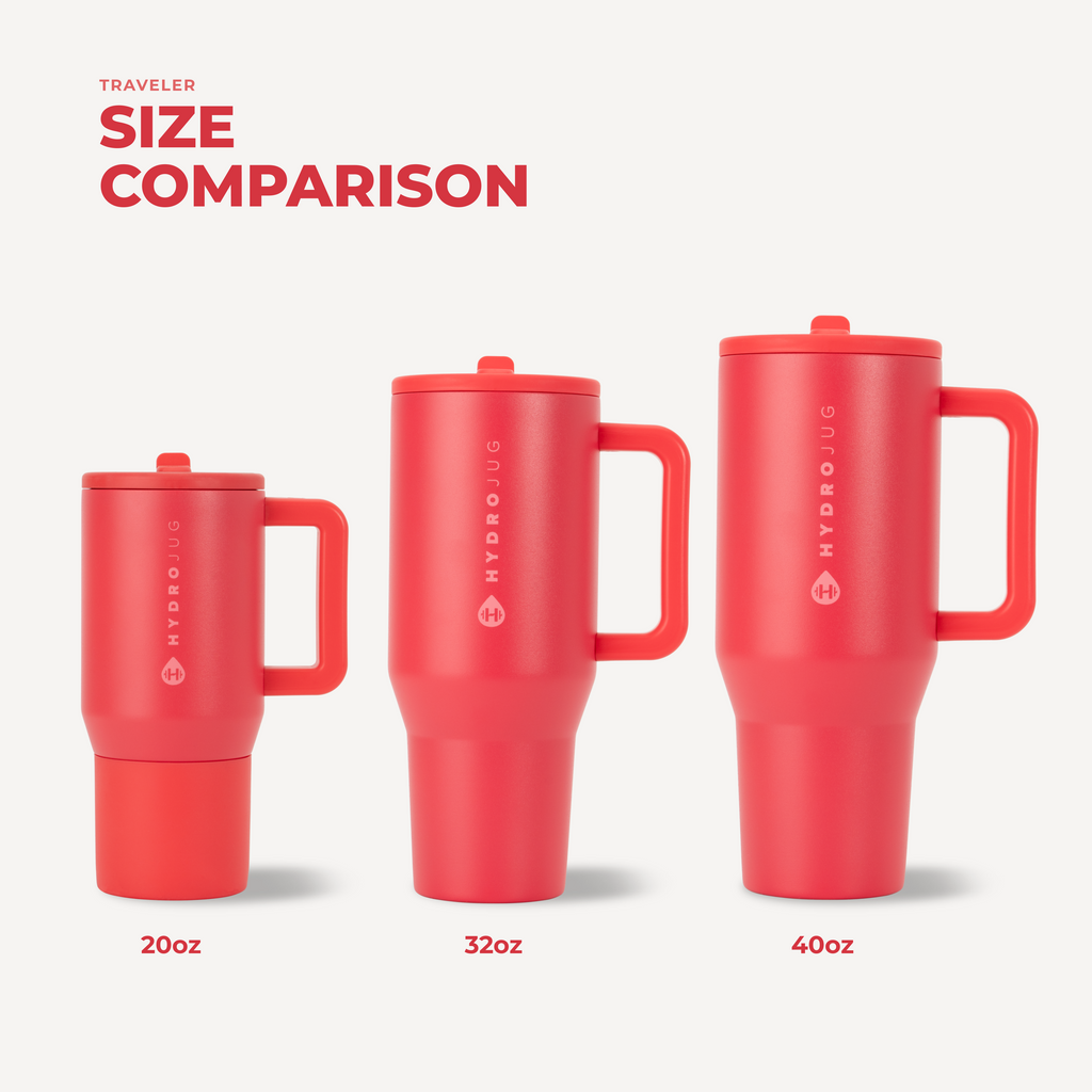 Traveler 40oz | Insulated Tumbler with Handle – Fruit Punch