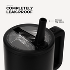Traveler 20oz | Compact Insulated Tumbler with Handle – Black
