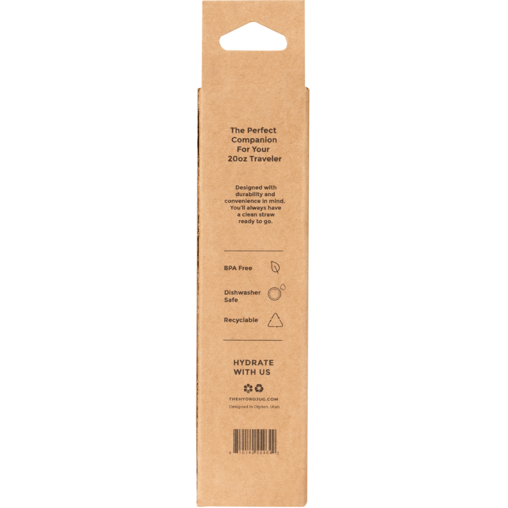 Traveler 20oz Straw Pack | 4 Replacement Straws BPA-Free