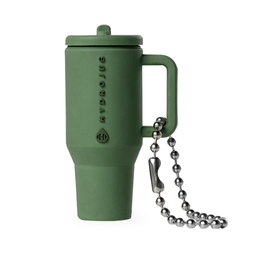 Traveler Keychain | Silicone Mini Traveler Metal Chain