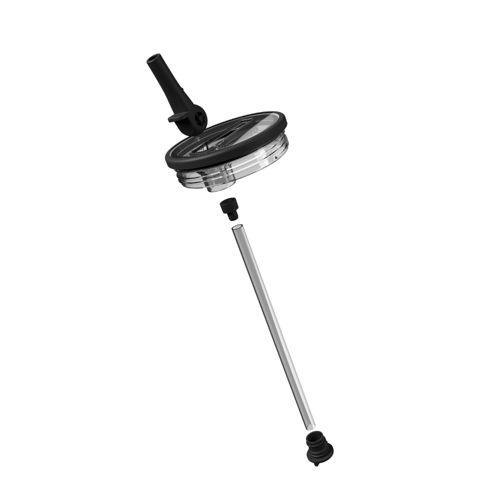 Removable Traveler Lid 40oz | Easy-Clean Flip Straw Leakproof