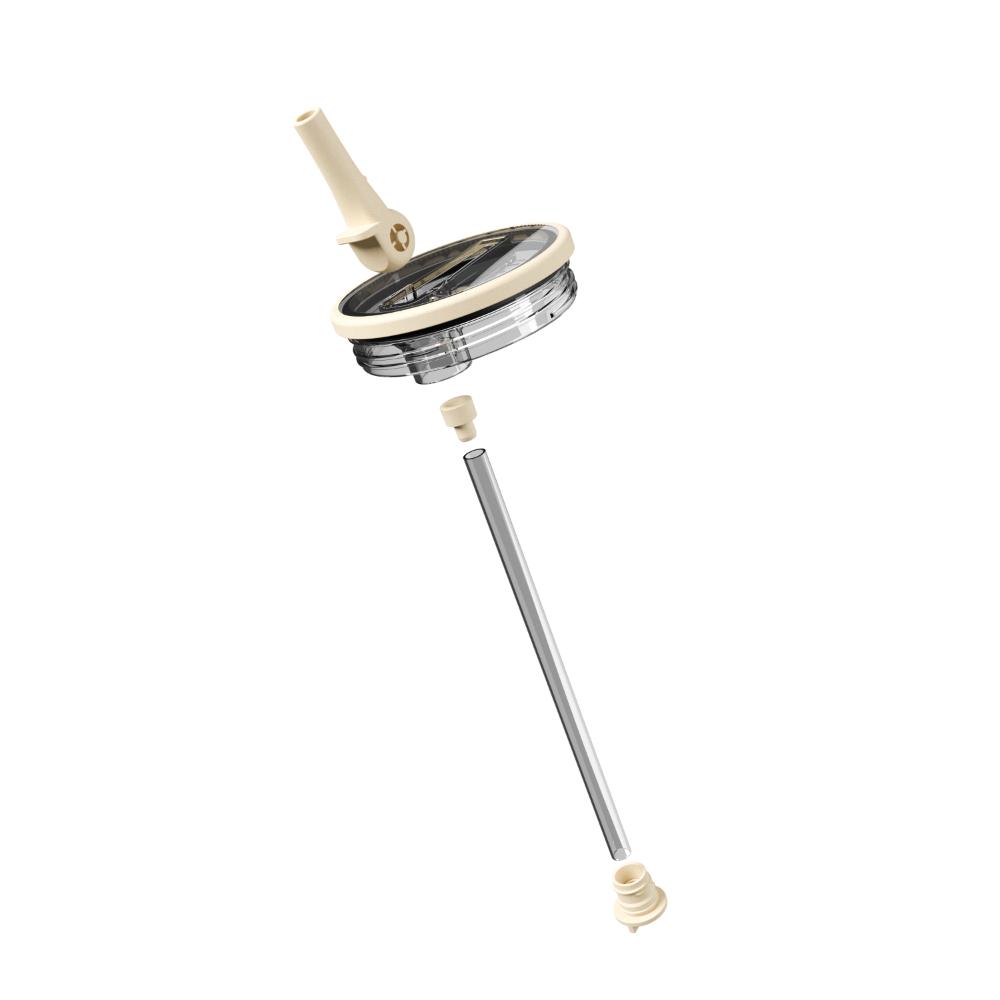 Removable Traveler Lid 40oz | Easy-Clean Flip Straw Leakproof